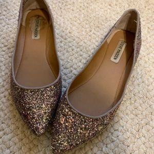 Sparkly flats